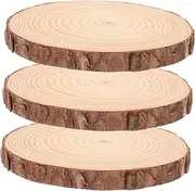 Kisangel 3pcs Outdoor Wooden Stepping Stones Log Stepping Stone Stepping Stones Garden Walkway Garden Stones Logs Stepping Stones Aquarium Gravel Circular Garden Path Garden Edging