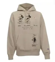 Limited Edition Champion Disney's Mickey & Friends Reverse Weave Hoodie Size L
