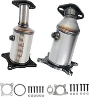 Left&Right Catalytic Converter Fit for 2007-2010 Ford Edge, 2009-2010 Flex, 2010 Fusion, 2009-2010 LINCOLN MKS, 2007-2010 MKX/MKZ, 2007-2014 CX-9 3.5L V6 Catalytic Convertor(EPA)