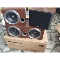 在飛比找蝦皮購物優惠-pioneer 木質喇叭 s-es21cr 展示品保固七日 