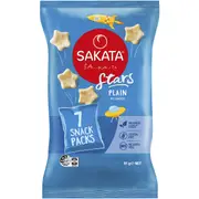 Sakata Stars Snack Sized Original Rice Crackers Multipack 13g x 7 pack