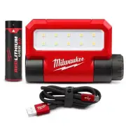Milwaukee L4FFL301 4V 3.0Ah REDLITHIUM USB Folding Flood Light Worklight Kit