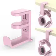 No Punch Headphone Hook Clip Headset Stand Headphone Bracket Desk Hanger