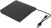 External DVD Drive Enclosure, USB3.0/USB2.0 Portable DVD Drive Case SATA I SATA II, 5Gbps DVD Drive Enclosure for 12.7mm/9.5mm SATA DVD RW Drive