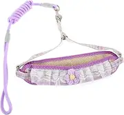 ibasenice Nylon Pet Harness and Leash Set Comfortable Fit for Small to Medium Dogs Kitten Walking Leash Cat Harness Belt Secure Attachment Outdoor Use