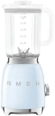 Smeg 50's Style Retro Bench Blender Pastel Blue