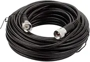 RFAdapter RG8x Coaxial Cable, CB Coax Cable, 50ft UHF PL259 Male to Male Low Loss CB Antenna Cables, 50 Ohm for HAM Radio, Antenna Analyzer, Dummy Load, SWR Meter