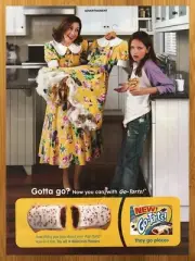 2007 Pop Tarts Go Tarts Vintage Print Ad/Poster 00s Kids Snack Food Wall Art