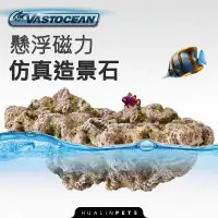 在飛比找蝦皮購物優惠-【魚樂城水族精品】【懸浮磁吸仿真造景石】Vastocean懸