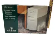 Eldon CPU Stand Adjustable Computer Tower Stand White #62303