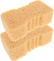 Cabilock 2 Pack Large Car Wash Sponges Non Scratch Car Cleaning Mop Kit Soft Bathroom Sponge Window Washing Wheel Dressing