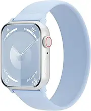Arctime Silicone Solo Loop Bands Compatible with Apple Watch Band 38mm 40mm 41mm 42mm 44mm 45mm 49mm, Sport Stretchy Strap Soft Replacement Wristband for iWatch Ultra/2 Series 9 8 SE 7 6 5 4 3 2 1