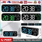 7'' Digital Large Display Alarm Clock with Temperature Display Dual Alarm Timer