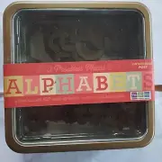 We R Memory Keepers Precious Metal Alphabets Numbers 102 Pc Vintage Brass