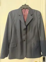 NEW! Ladies R.J. Classics Hunter/Jumper Riding Jacket Navy 100% Wool Size 14R