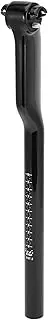 X AUTOHAUX Bike Seat Posts Height Adjustable Bike Saddle Post Seat Tube Gloss Black 1 Pc 27.2x400mm Carbon Fiber