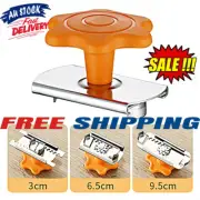 Stainless Steel Adjustable Twist Jar Opener Spiral Can Seal Lid Cap Remover IW