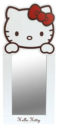 在飛比找樂天市場購物網優惠-【震撼精品百貨】Hello Kitty 凱蒂貓 造型直立鏡 