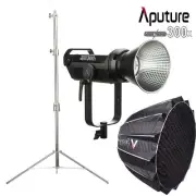 Aputure Light Storm 300x 350W LED Video Light + Light Dome III + 2.8m Stand