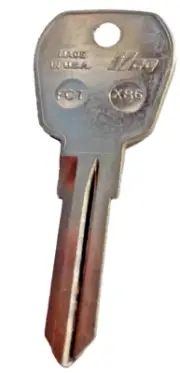 1 Jaguar KEY BLANKS # FC7/X86 ILCO