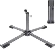 Patio Umbrella Stand, Portable Beach Umbrella Stand, Mutifunction Christmas Tree Stand, Sunshade Umbrella Base Holder, Suitable for Courtyards, Gardens, Beaches, and Grasslands
