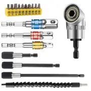 Flexible Drill Bit Extension Kits,Include 11.8 inch Bendable Flexible...