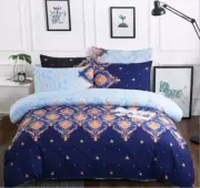 3D Navy Blue Art Pattern KEP2373 Bed Pillowcases Quilt Duvet Cover Kay