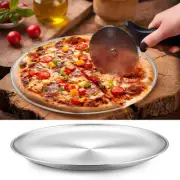 Camping Plate Outdoor Tableware Stainless Steel Travel Portable Dinner Plate EC