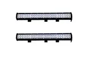 2X 23inch 144W Cree Led Light Bar Spot Flood Light 4x4 Offroad Work Ute Atv 12v 24v