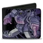 Hasbro Wallet, Bifold, Transformers Shockwave Poses and Decepticon Shield Pur...