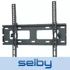 37-75" Inch Slimline Universal Tilt LCD LED TV Wall Mount Bracket Black Selby