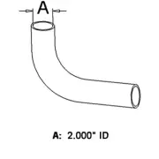 New Top Radiator Hose Fits Massey Ferguson MF Tractor Model 699