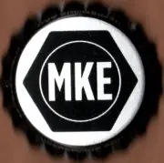 USA Plastic Lined Beer Crown Bottle Cap: Milwaukee Brewing