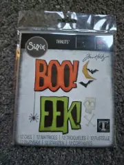 Tim Holtz Sizzix Halloween Thinlits, Big Frights 666381
