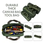 Durable Thick Canvas Pouch Tool Shoulder Bags Storage Organizer Instrument Case
