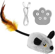 Mobile Cat Fishing - With Mobile Mice, Interactive Toy | Remote Control Plush Toys With Light And Sound For Kittens For Indoor And Outdoor Use Of Self-Activating Play Mode
