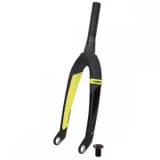 IKON BMX Carbon Fork 20" 20mm (Black/Yellow) Tapered