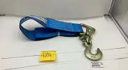 (QTY 2) US Cargo Control Winch Strap Hook C-70 Chain Extension Load 5,400 lbs