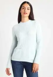 NEW Banana Republic Womens Filpucci Soft Cashmere Bld Pocket Sweater Mint XL NWT