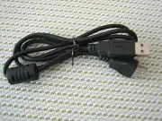 Black 3.5F USB 2.0 Extension Cable Type A Female to A Male Cable