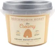 Beechworth Honey Australian Creamed Honey & Ginger Tub 1kg