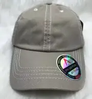 Antigua Khaki Tan Golf Hat Adjustable Baseball Cap Brand New Hook And Loop Strap