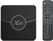 Android TV Box 11.0, Smart Tv Box [4GB RAM + 64GB] ROM Amlogic S905X2 Support 4K Decoding USB 3.0 2.4/5.0Ghz WiFi BT4.0 10/100M Ethernet WiFi BT 4.0 Set Top Box,4gb+32gb