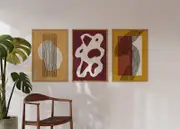 [Namly Design] Poster - Primitive Modernism / Set of 3