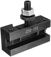 Mellisso 250-101 Turning and Facing Holder Quick Change Tool Post and Tool Holder Only Suitable for Piston Type