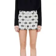 NWT RRP $350 Sass & Bide MY STORY Geometric Print Shorts Size 36 Free Post