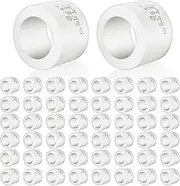 25PCS F1960 PEX-A Fittings Expansion Rings, 1/2 inch Expansion Reinforcing Sleeves, Suitable with PEX-A Pipe F1960 Brass or Poly Fittings for Residential Cold and Hot Water Supply Lines