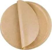 500 Sheets 30cm Round Baking Parchment Paper, Heat Resistant Parchment, Oil And Leak Resistant Non-stick Coating Unbleached Parchment Paper