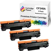 3 Pack Compatible Toner Cartridge Replacement for HP CF248A 48A (1,000 Pages) for HP Laserjet Pro M15 M15a M15w MFP M28 MFP M28A MFP M28W