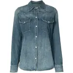 [Nili Lotan] Nili Lotan Classic-collar Denim Shirt S BLUE